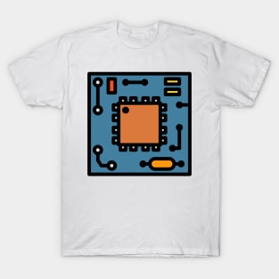 Integrated electronic circuit IC art T-Shirt